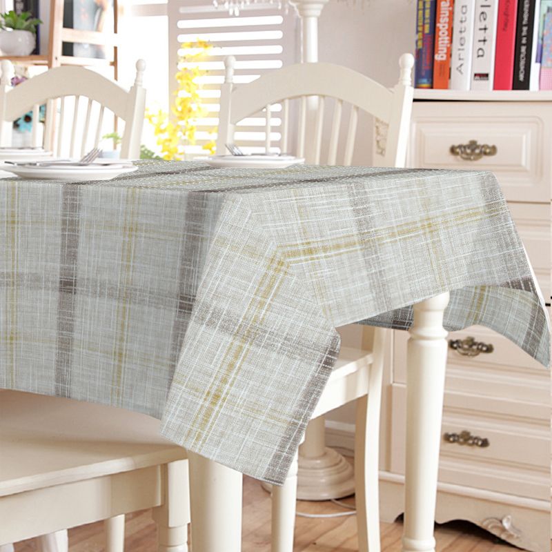 

Скатерть с акриловой пропиткой Mantel Cell Beige TT164605 140x180