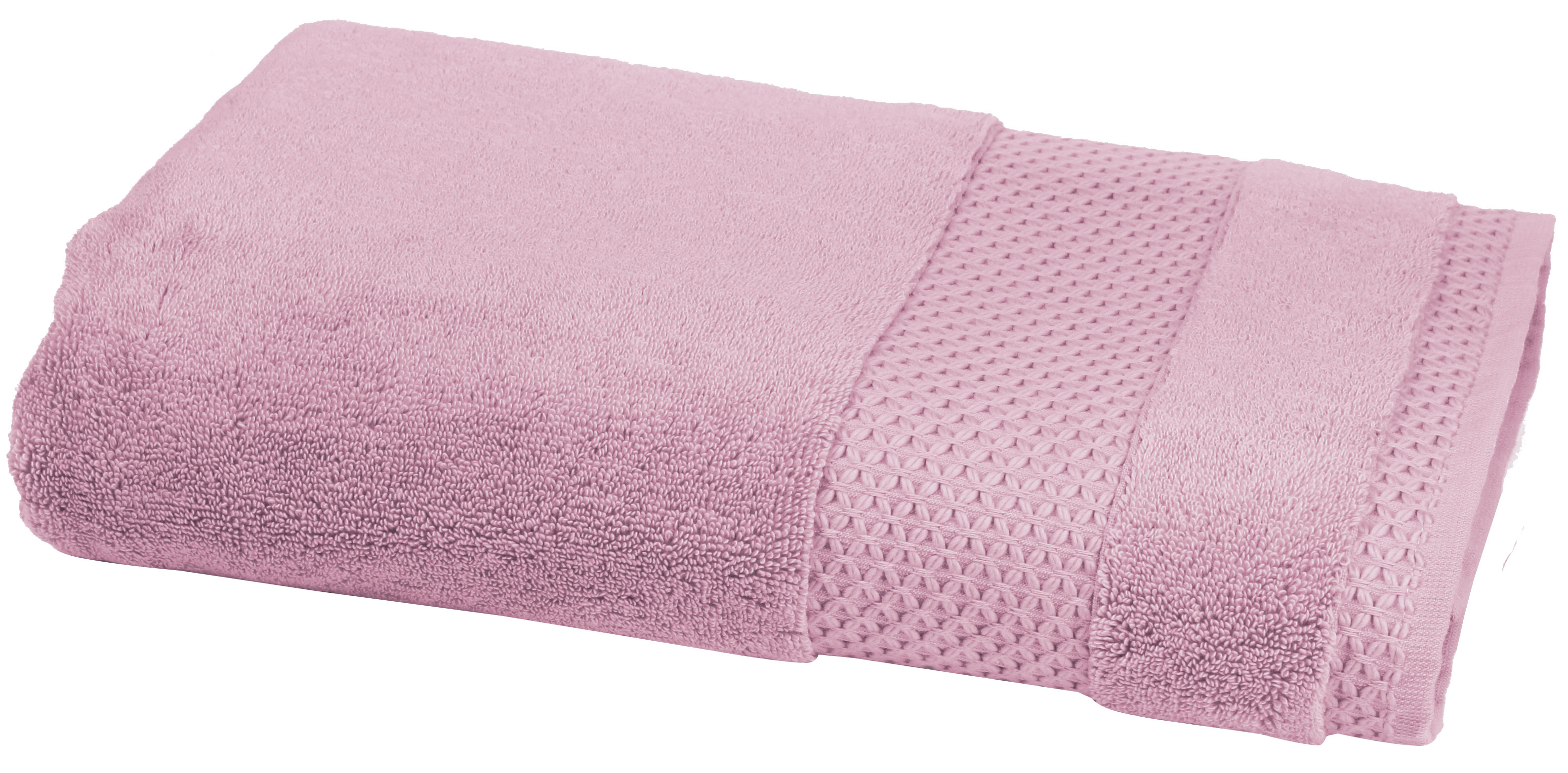 

Махровое полотенце Luxury Linens Alligator 650 GR 70х140 Rosa
