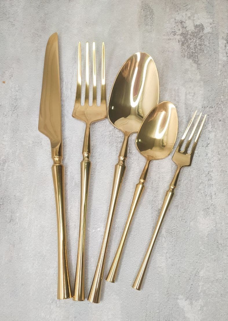 

Набор столовых приборов Dream Dishes Modern золото 5 приборов