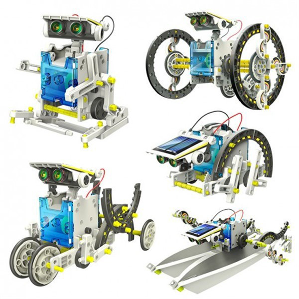 

Конструктор робот на солнечных батареях Solar Robot 13 моделей роботов