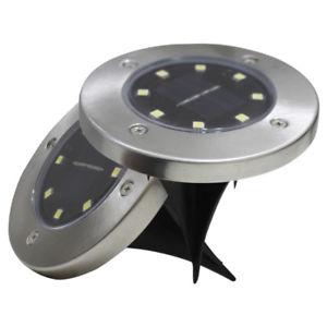 

Светильник на солнечных батареях Solar Disk lights 4 шт