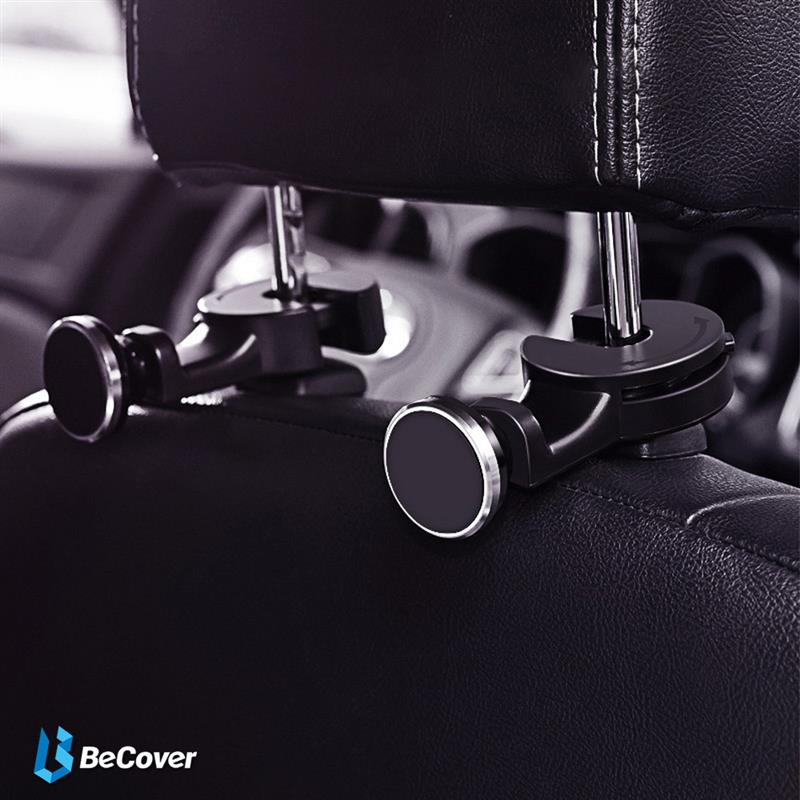 

Держатель автомобильный BeCover Silver 2шт