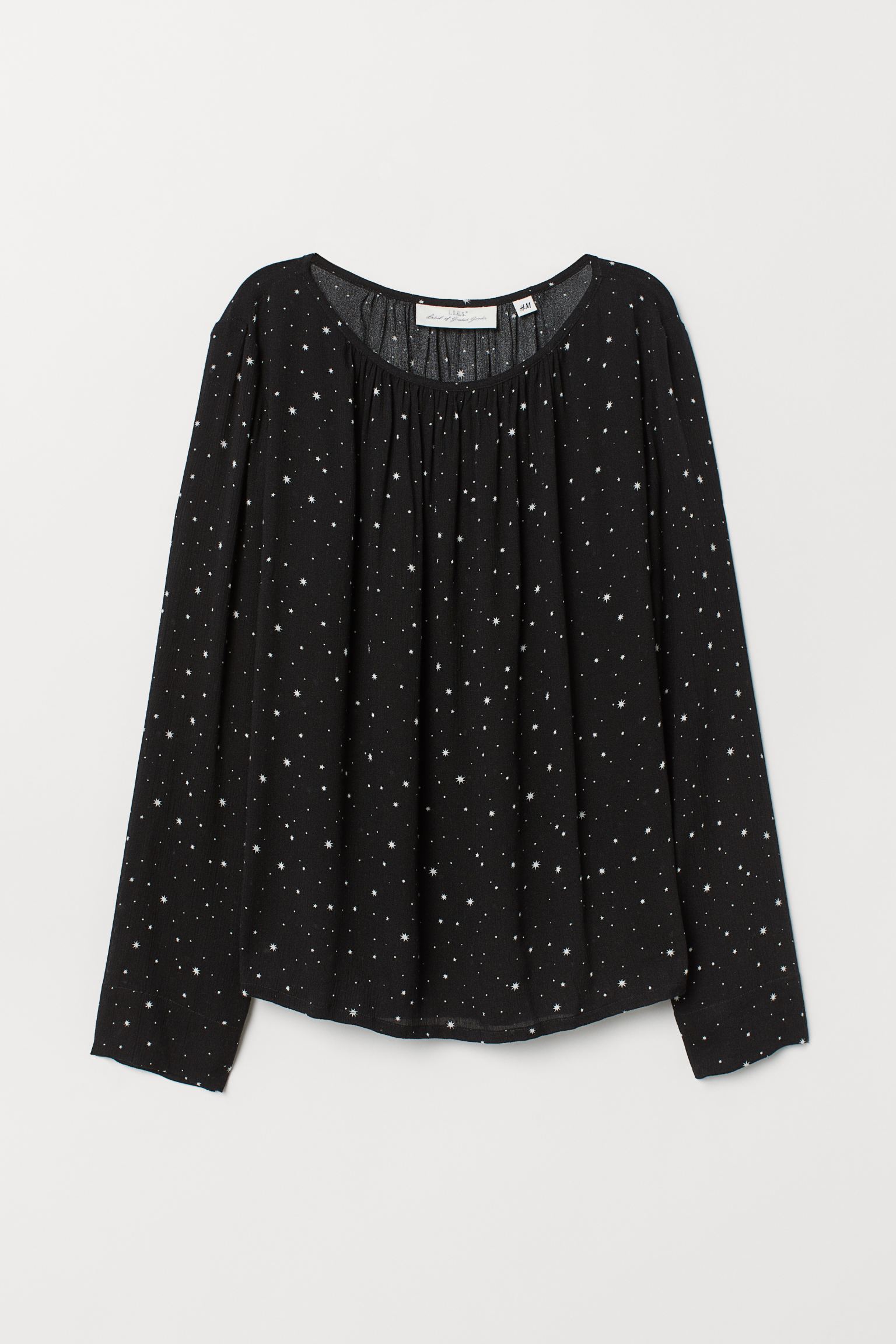 

Блуза H&M  черно белый 1612690926, Блуза H&M 42 черно белый 1612690926