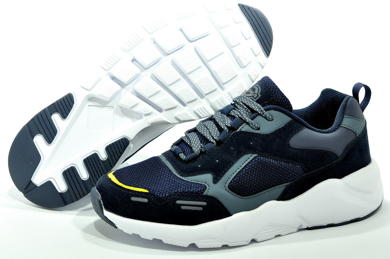 

Кроссовки мужские Bona Huarache Синий 45-29см.