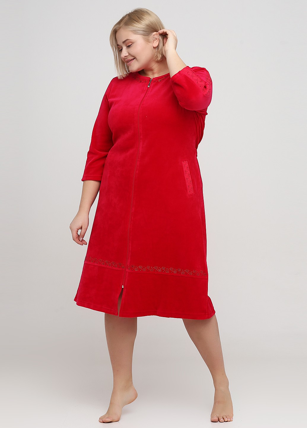 

Халат женский Wild Love  красный, Халат женский Wild Love XL красный