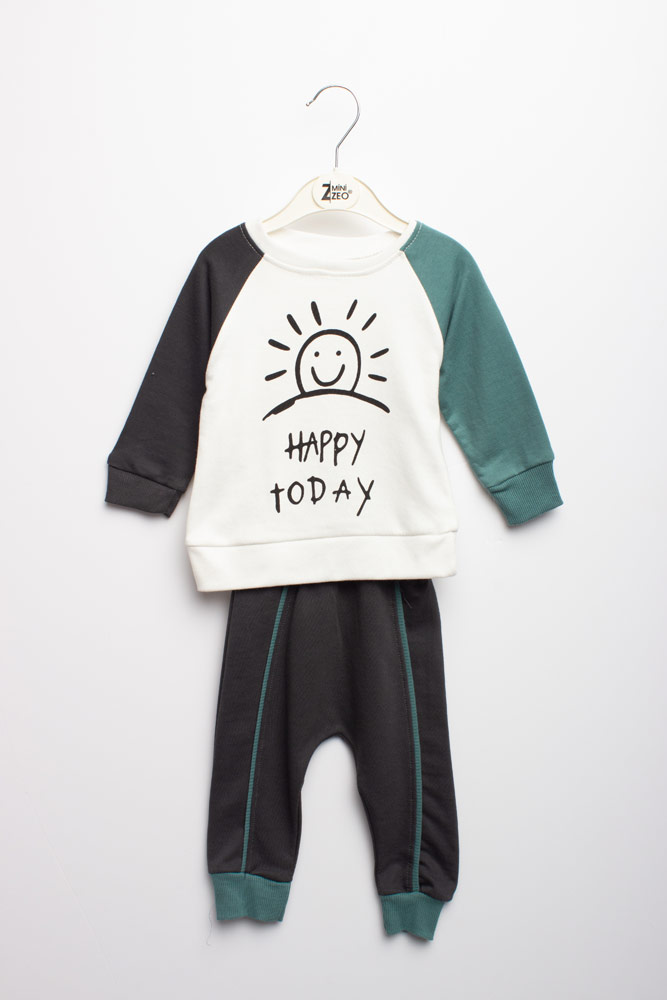 

Костюм з штанами на хлопчика ZEO KIDS 68 зелений (2043)
