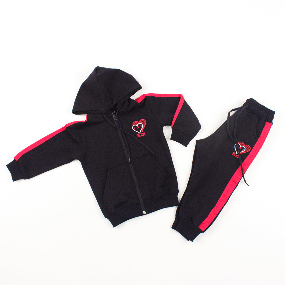 

Костюм спортивний на дівчинку Joi Kids 86 чорний (603)