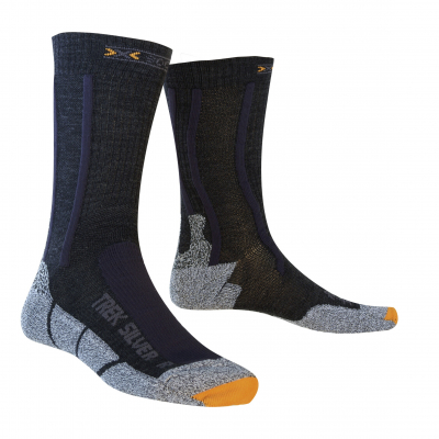 

Термоноски X-Socks Trekking Silver - Black / Anthracite, Термоноски X-Socks Trekking Silver 39-41 Black / Anthracite