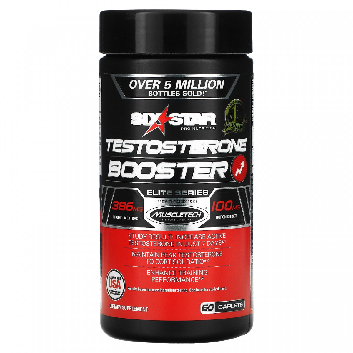

Six Star Pro Nutrition, Активатор Тестостерона, Элитная Серия, Six Star, 60 капсул