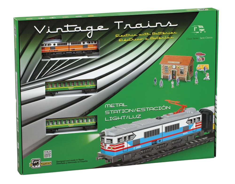 

Детский набор Pequetren Дорога Classic Passengers Train (301) (8412514003019)