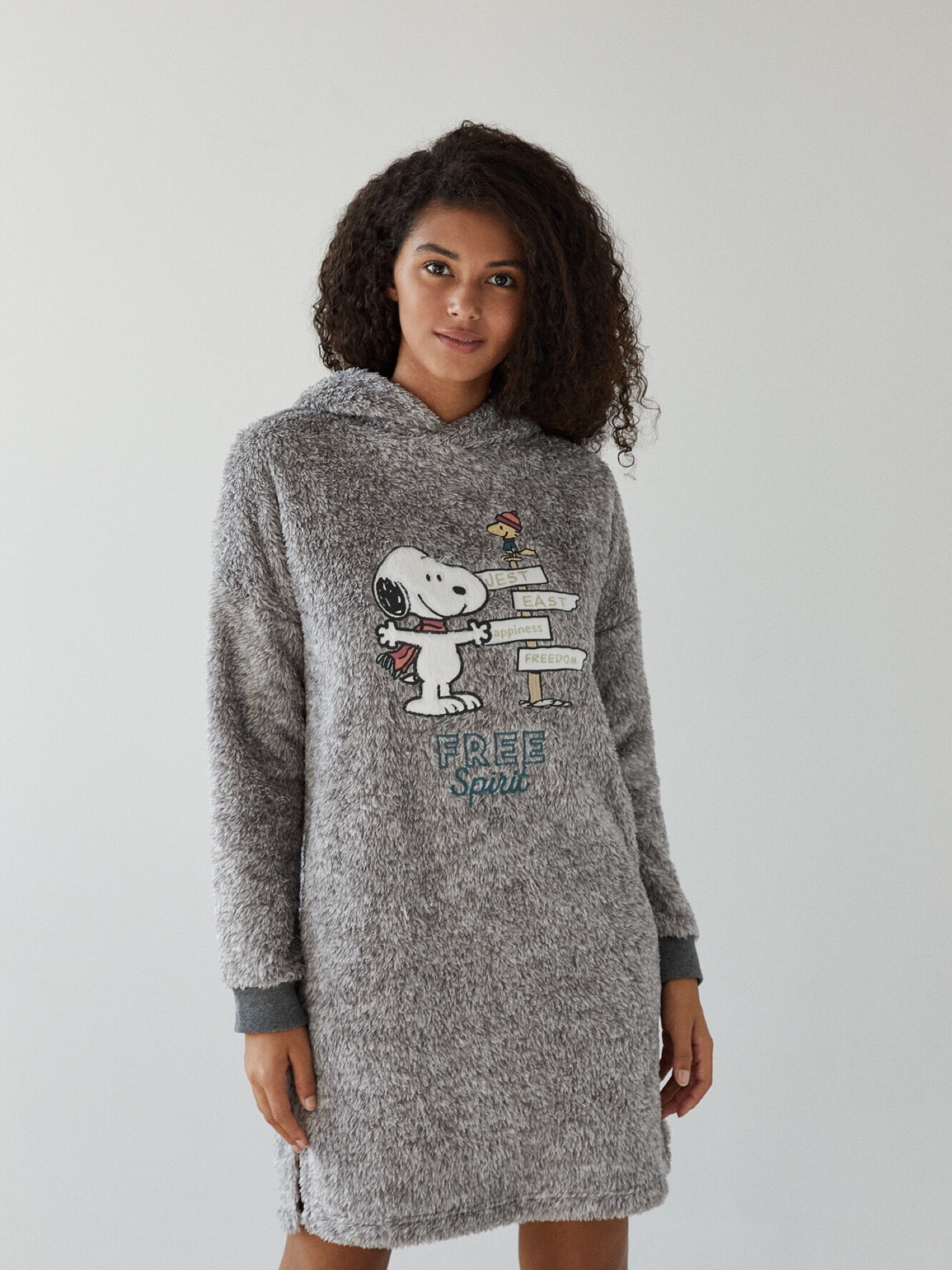 

Платье Women'Secret 4442097-44  Серое, Платье Women'Secret 4442097-44 M Серое