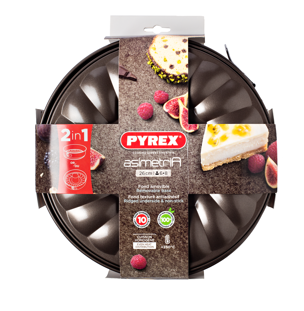 

Форма кекс+пиріг PYREX ASIMETRIA, 26 см