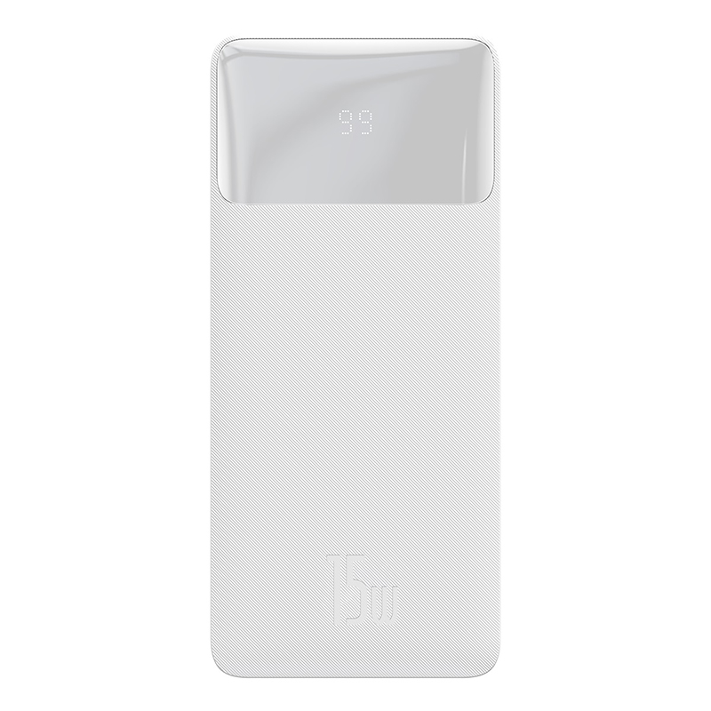 

Внешний Aккумулятор Baseus Bipow Digital 15W 20000mAh Белый (PPDML-J02)