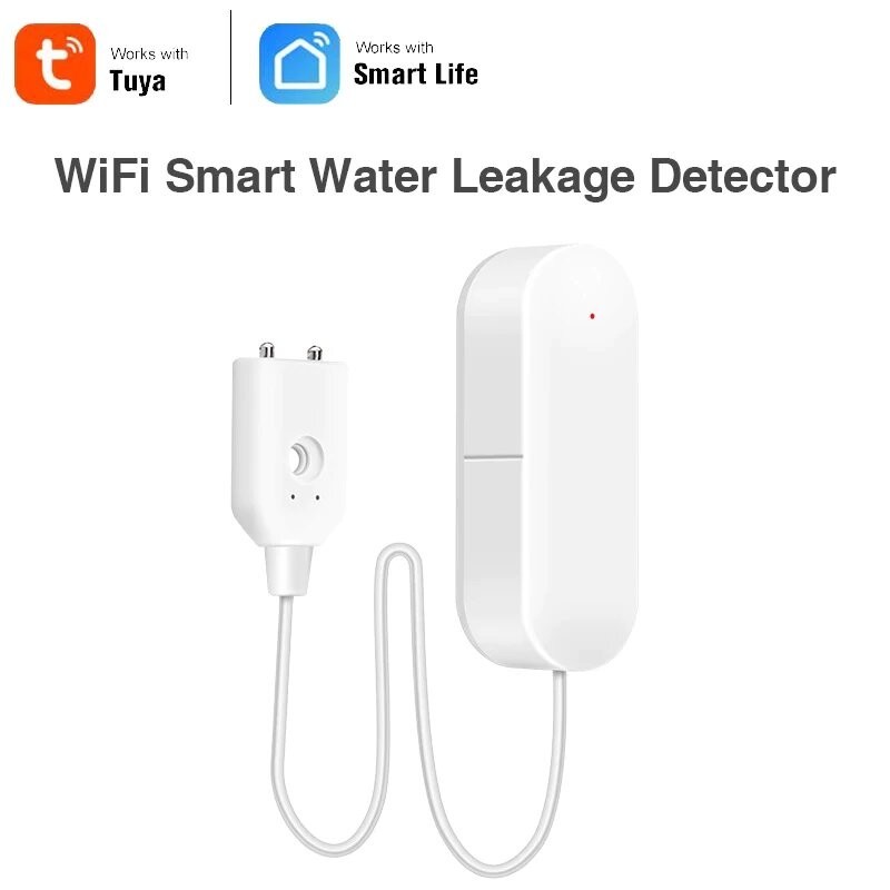 

Умный, беспроводной датчик затопления, анти-потоп Tuya Smart water Li