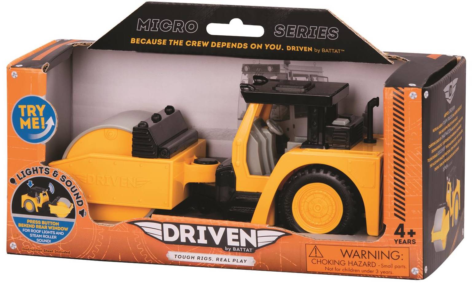 

Машинка Driven Micro Каток (WH1015Z) (062243331341)