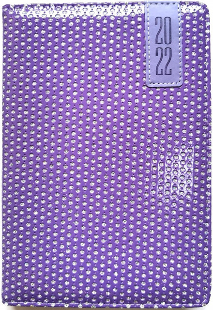

Щоденник A5 "Мандарин" дат2022 160арк. лін. шкірзам. фіолетовий №9007(200