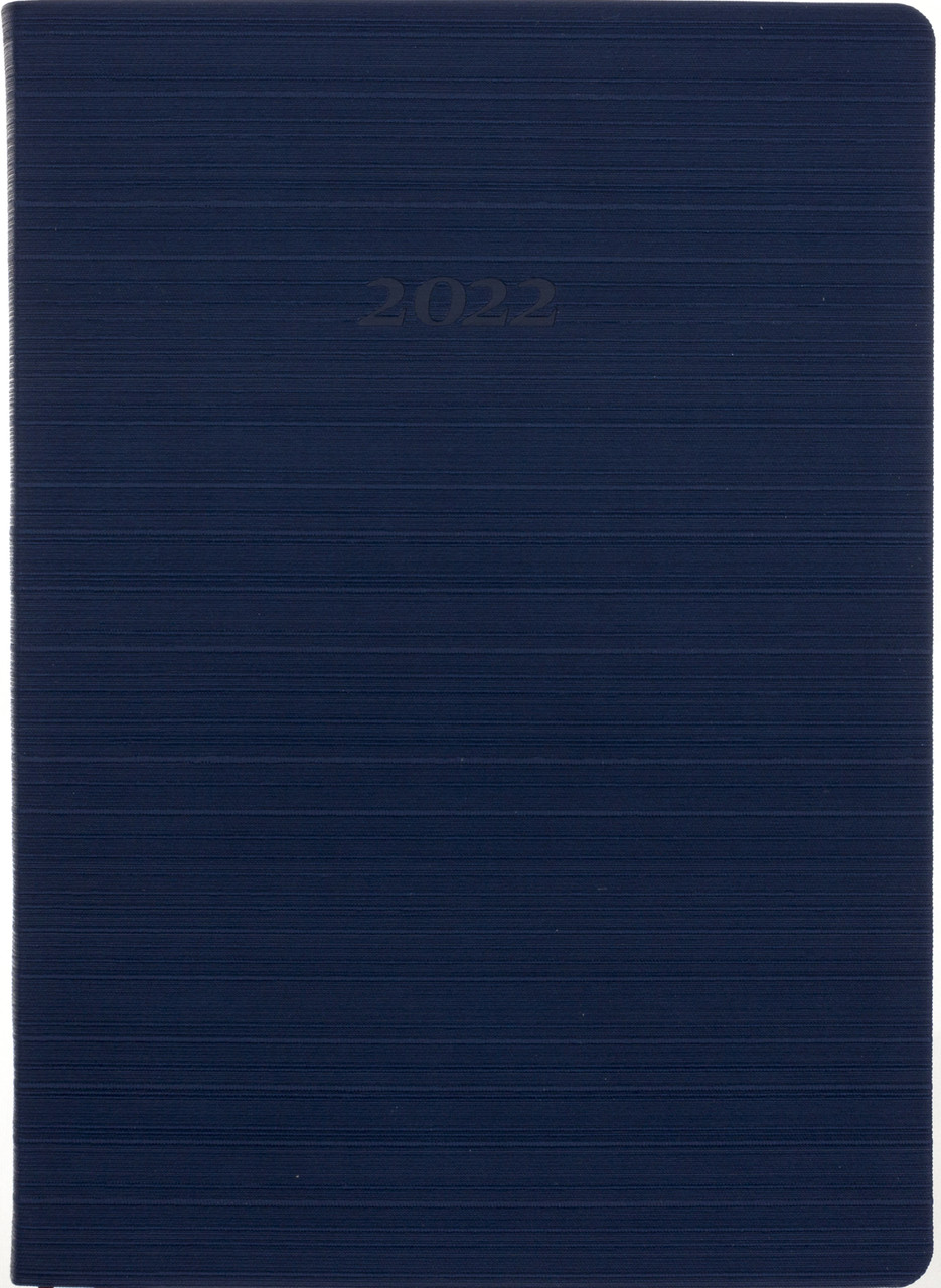 

Щоденник A5 "Optima" дат2022 Stripe синій №O25285-02(24)