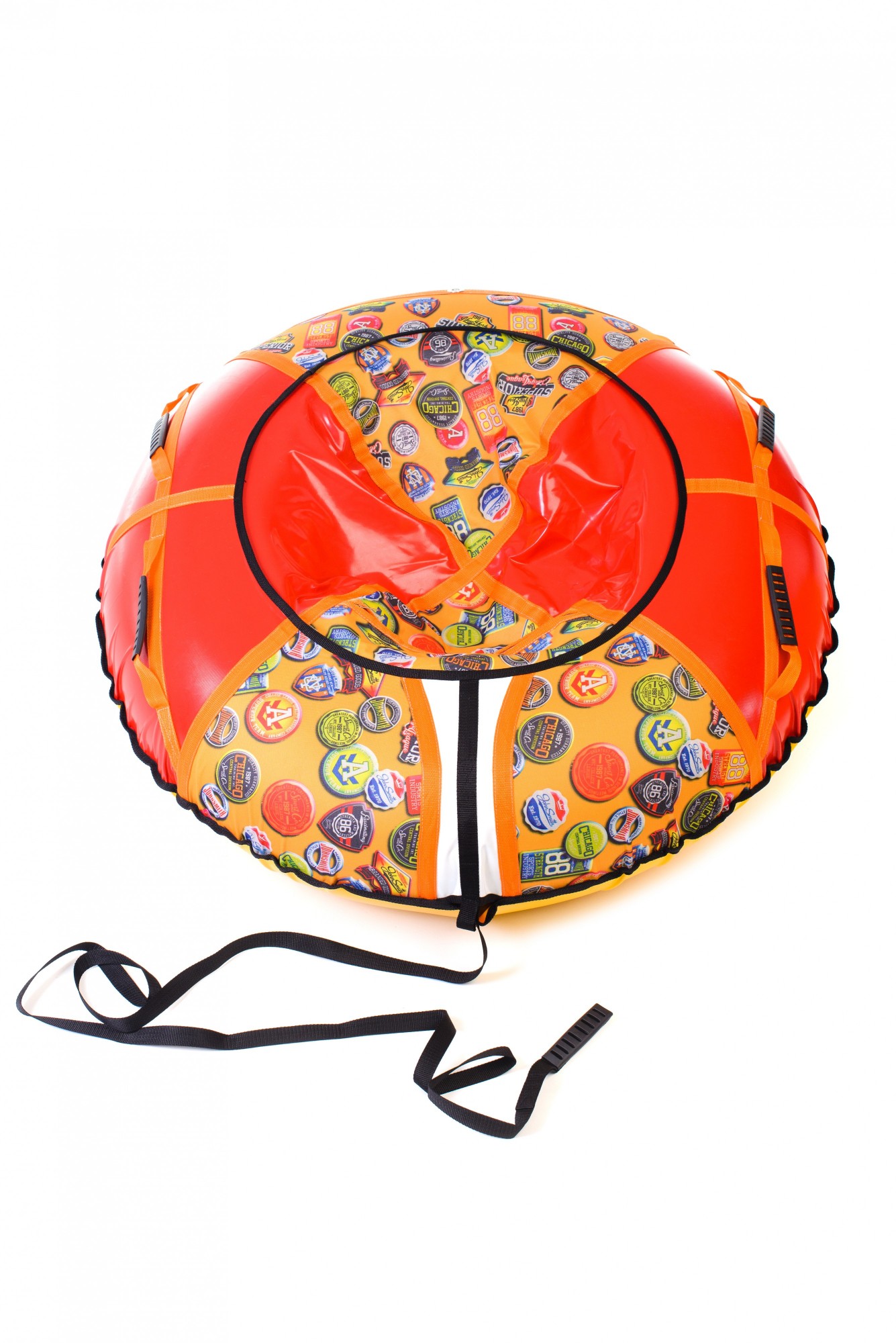 

Тюбинг надувные санки, ватрушка Kospa Диаметр 120 см Усиленный Турист Красный