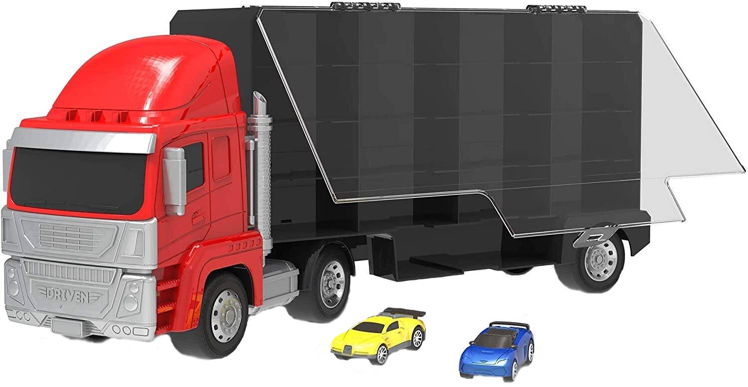 

Грузовик-транспортер Driven Turbocharge + 2 машинки (WH1124Z) (062243429185)