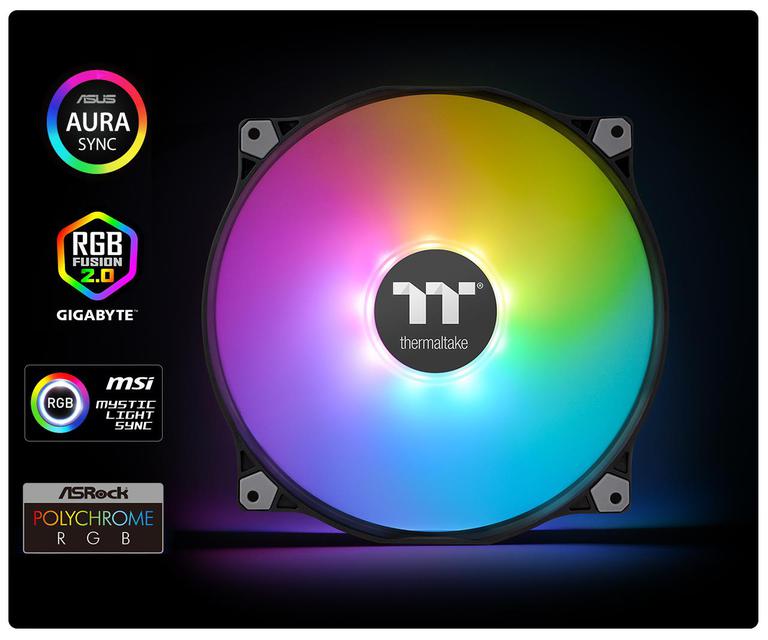 

Корпусний вентилятор Thermaltake Pure 20 ARGB Sync TT Premium Edition (1-Fan Pack (CL-F081-PL20SW-A)