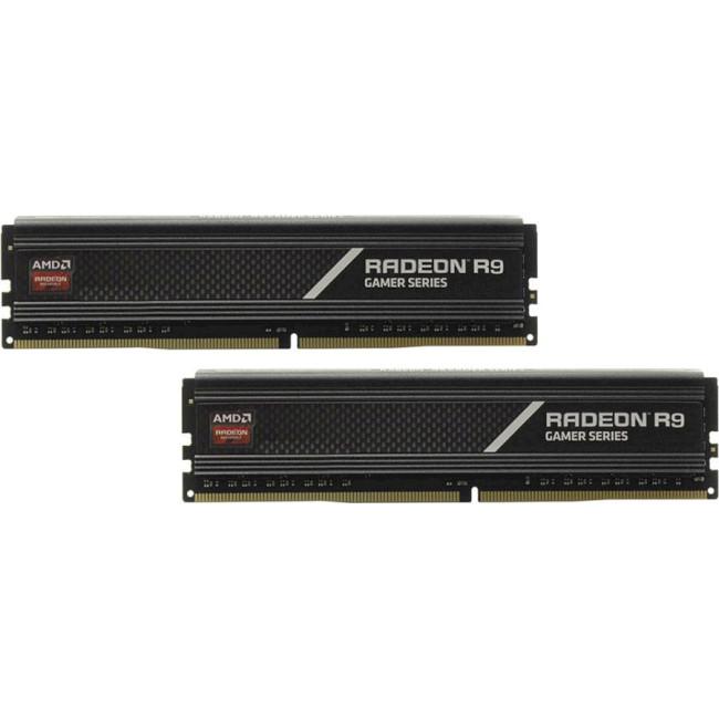 

Модуль памяти AMD Radeon R9 Gamer DDR4 3000MHz 16GB Kit 2x8GB (R9S416G3000U2K)