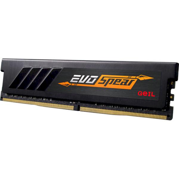 

Модуль памяти GEIL EVO Spear Stealth Black DDR4 3200MHz 16GB (GSB416GB3200C16ASC)