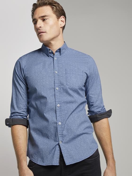 

Рубашка Tom Tailor 1015314 3XL Синяя