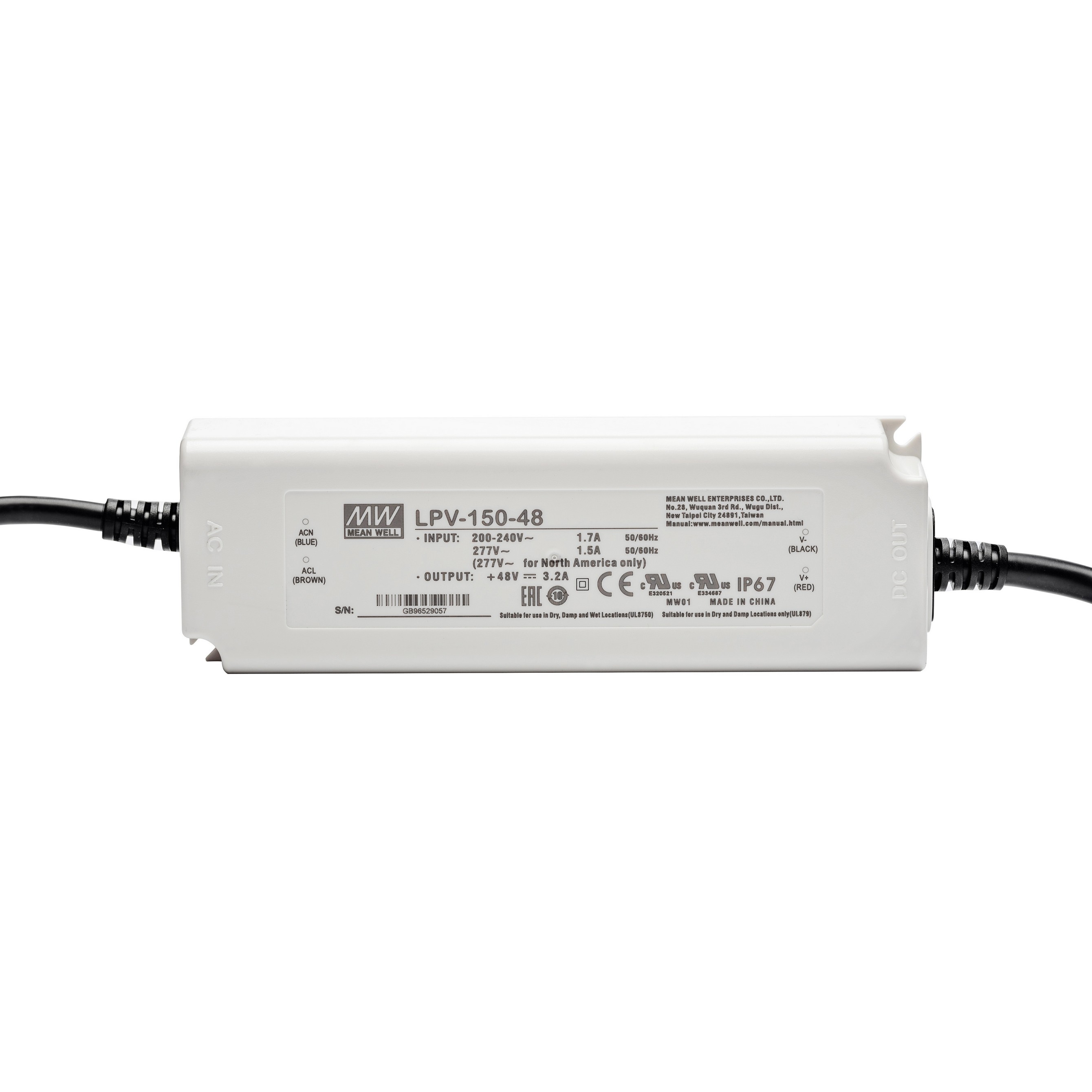 

Блок питания Meanwell LPV-150-48V ZarLight 033-150Z