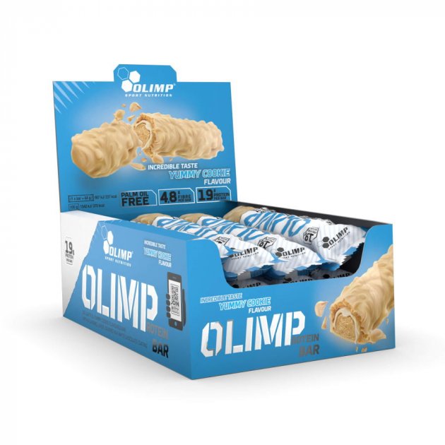 

Батончик Olimp Protein bar, 12*64 грамм Печенье крем (720691)