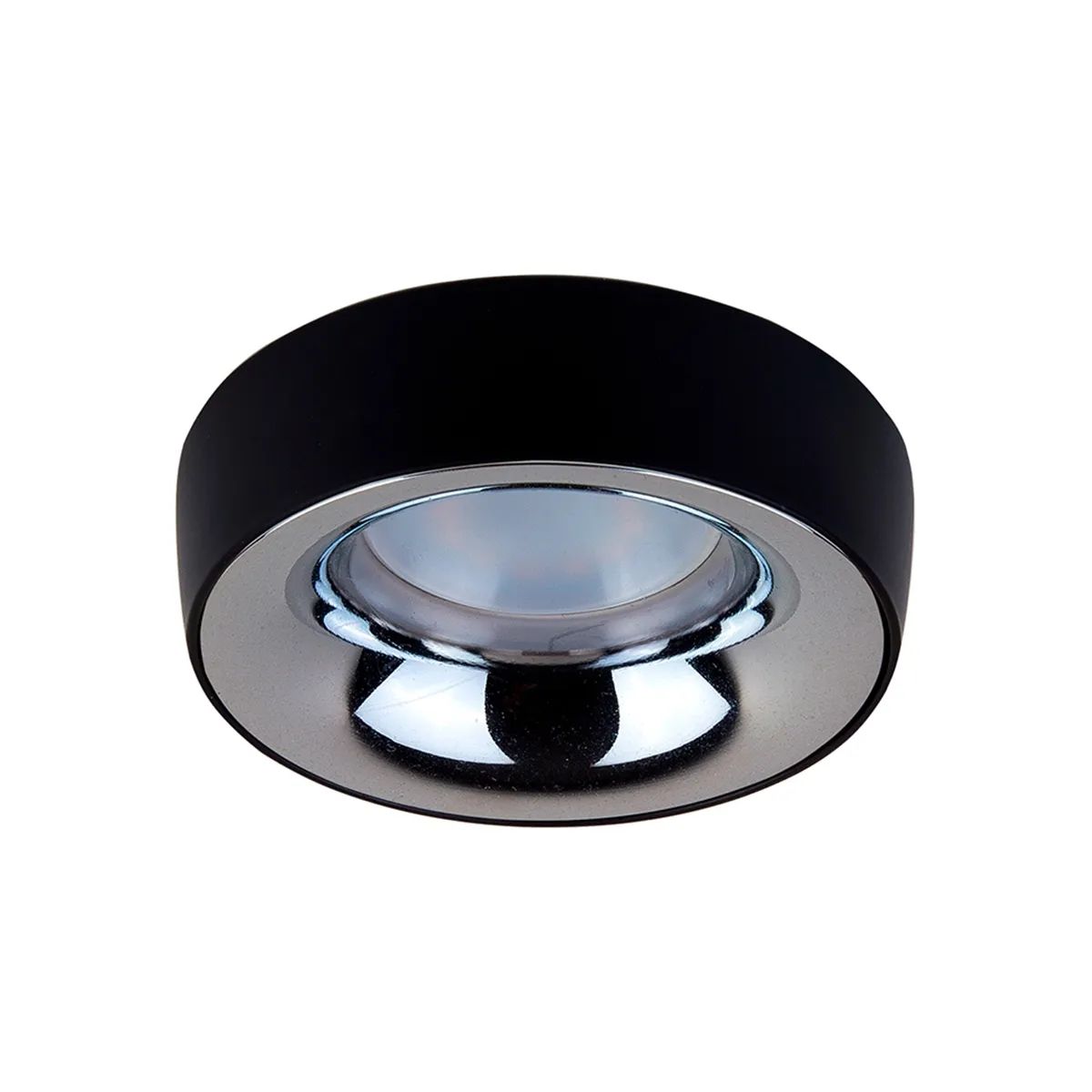

Точечный светильник MJ-Light PRD 3557R-1 BK + PRD 3557-2 CH