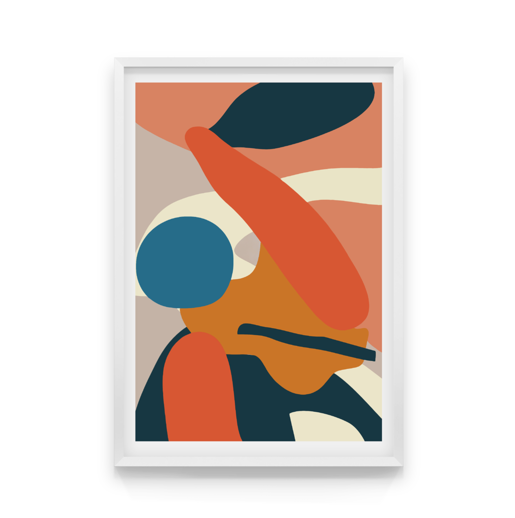 

Постер в рамке COLOR ABSTRACT 40x50 см