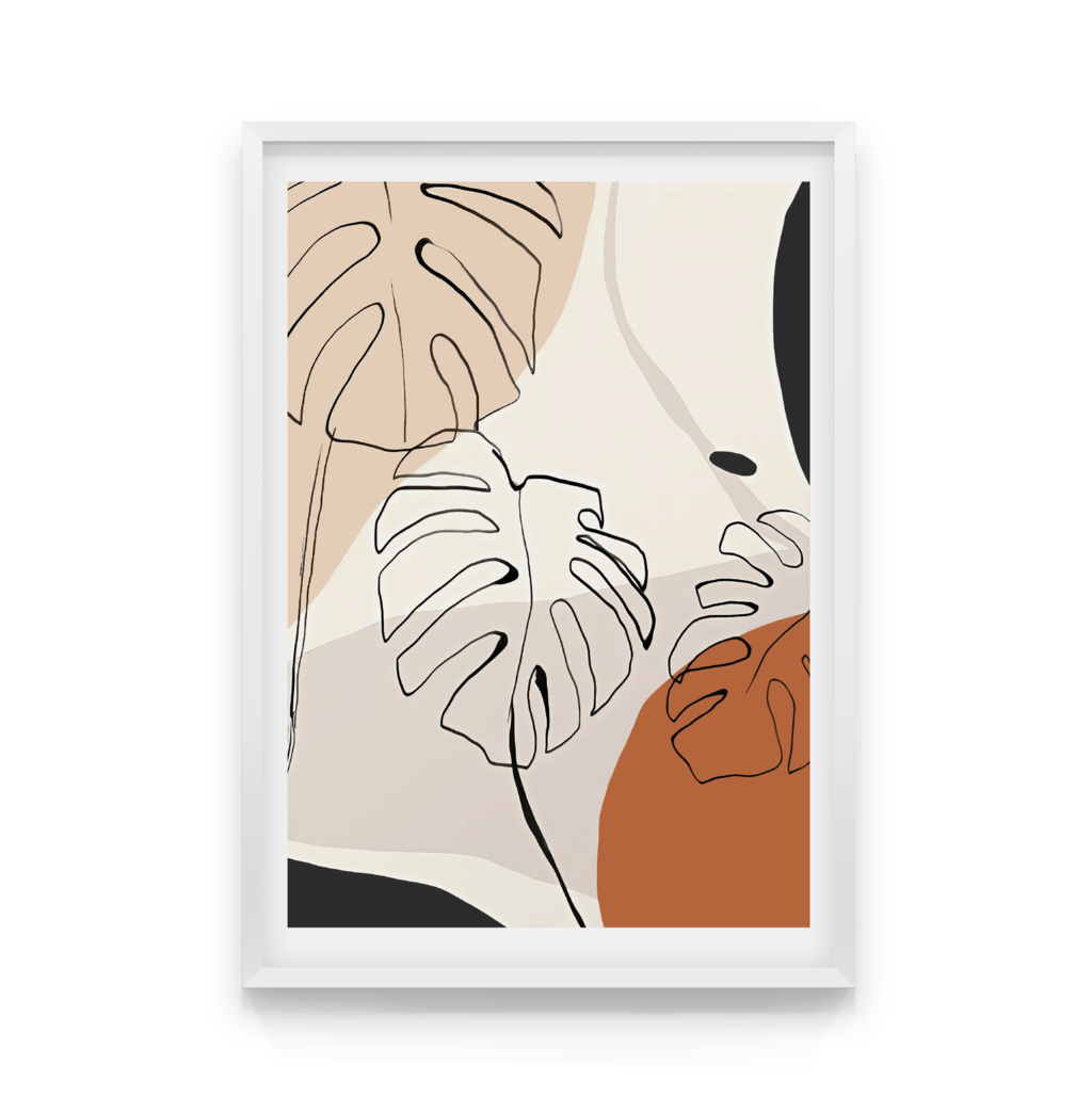 

Постер в рамке MONSTERA THICKETS 50x70 см