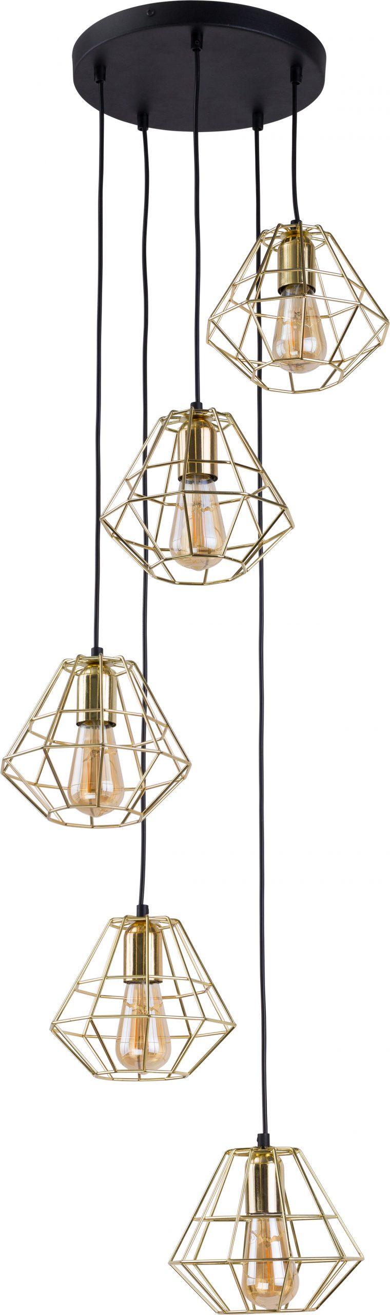 

Люстра TK Lighting 1781 DIAMOND GOLD