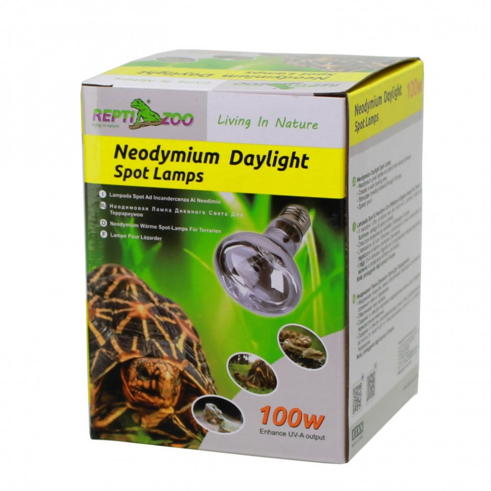 

Неодимовая лампа Repti-Zoo Neodymium Daylight 100W B80100 для террариума