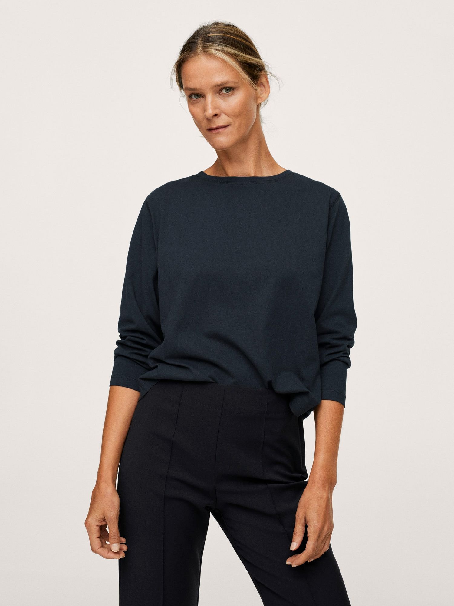 

Лонгслив Mango 17007745-95, Лонгслив Mango 17007745-95 XS