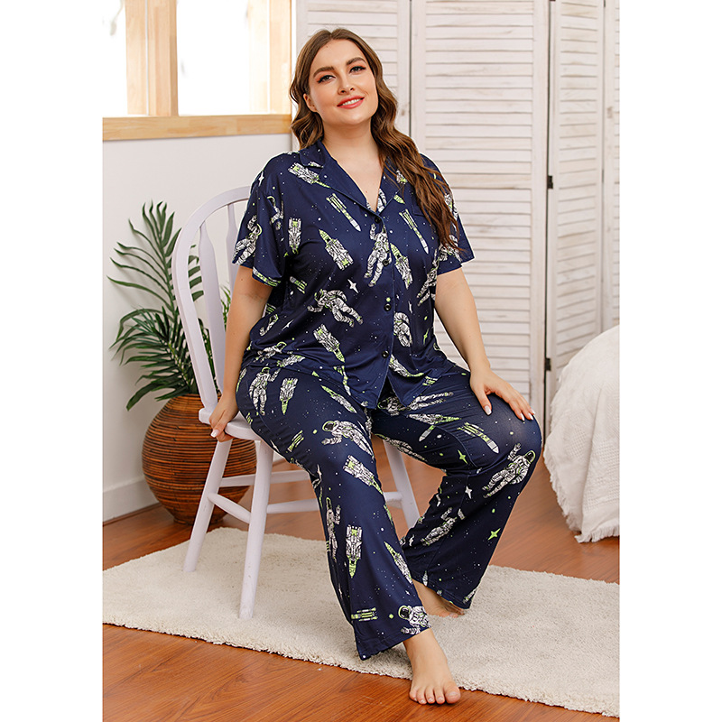 

Пижама женская Rocket Berni Fashion PLUS (XL) Синий
