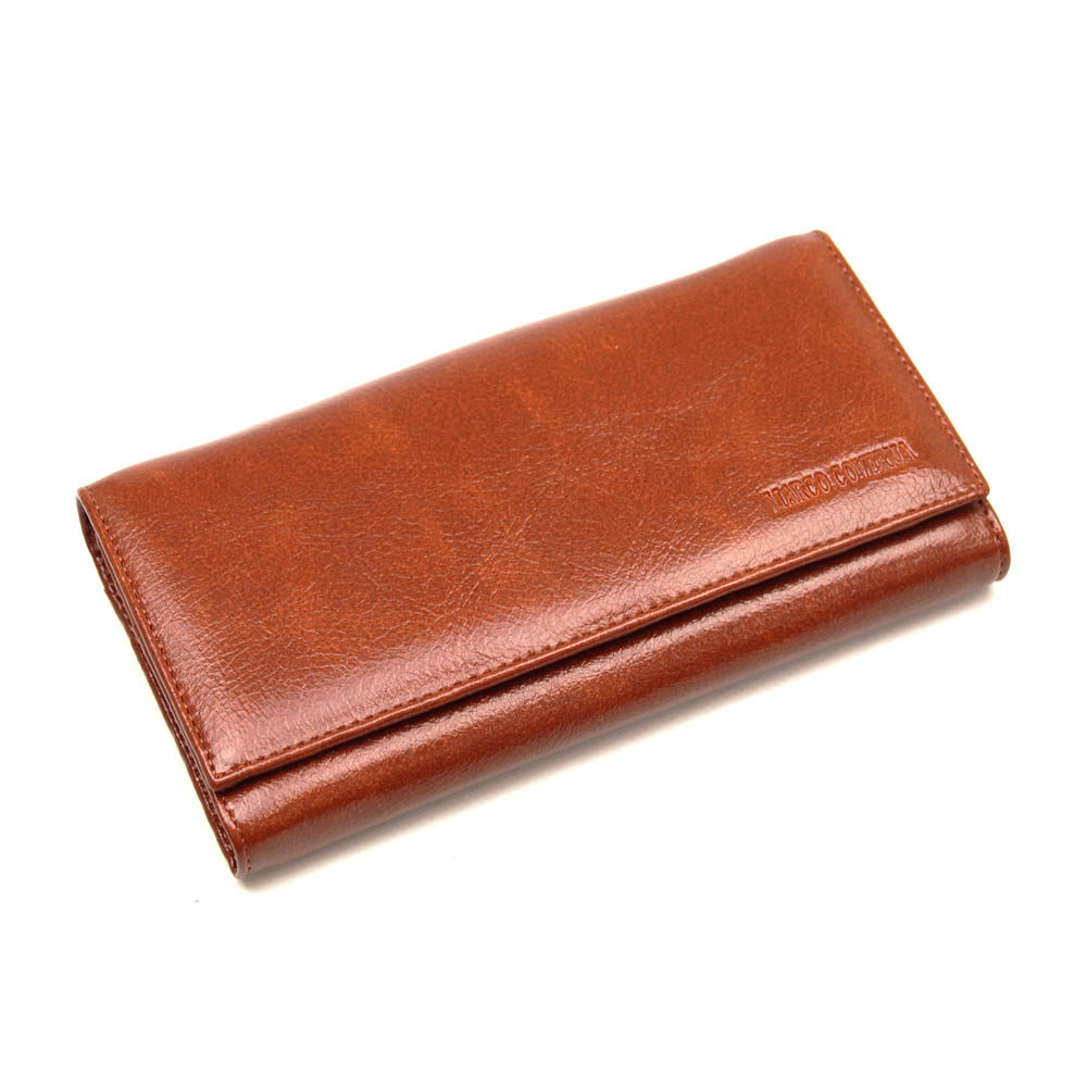 

Женский кожаный кошелек Marco Coverna (N4-1013) brown