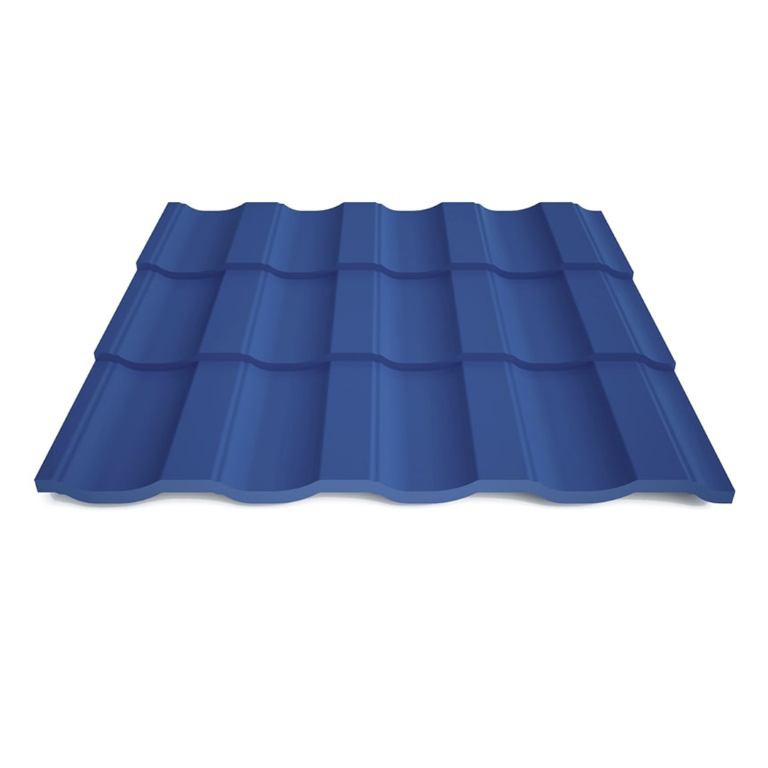 

Металлочерепица Верона Термастил 0,45 мм Италия RAL 5005 Темно-синий Арт.201071-5005