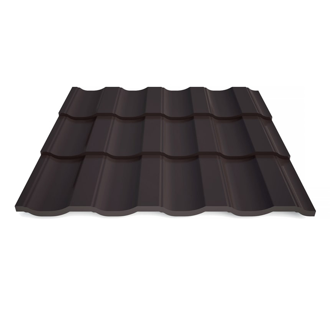 

Металлочерепица Верона Термастил 0,45 мм Украина RAL 8019 Серо-коричневый Арт.201099-8019