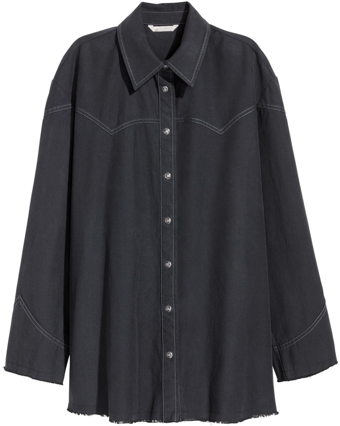 

Рубашка H&M XAZ127743PVHN 38 Темно-синяя