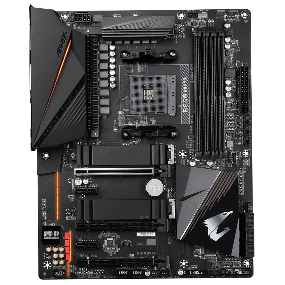 

Материнская плата Gigabyte B550 AORUS PRO V2 (sAM4, AMD B550, 1xPCIe 4.0 x16)