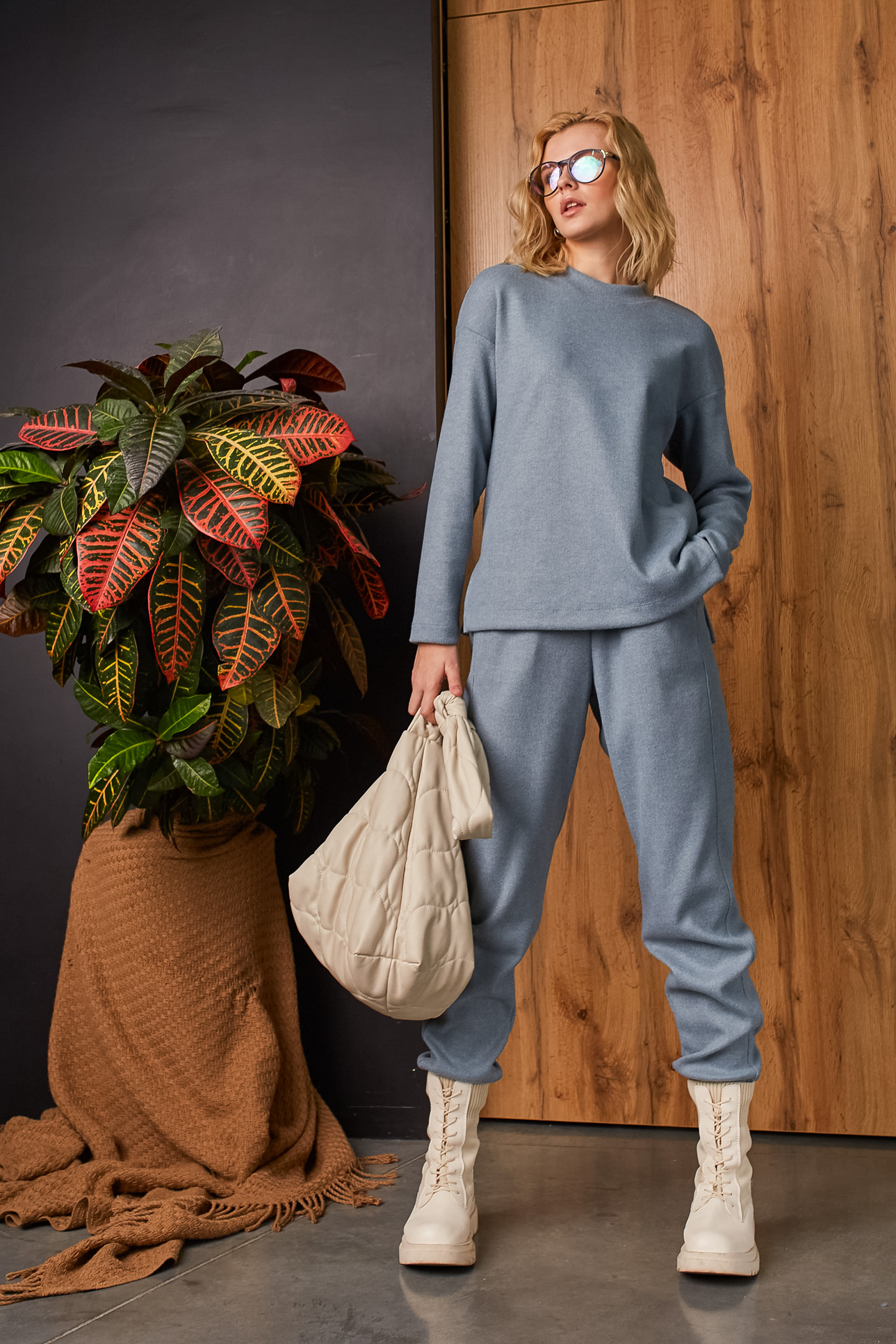 

Женский костюм Stimma Бликса 8735  Серо-Голубой, Женский костюм Stimma Бликса 8735 Xs Серо-Голубой