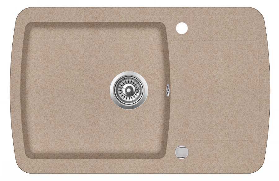 

Кухонная мойка Aquasanita Lira SQL101AW Beige 110 Бежевый