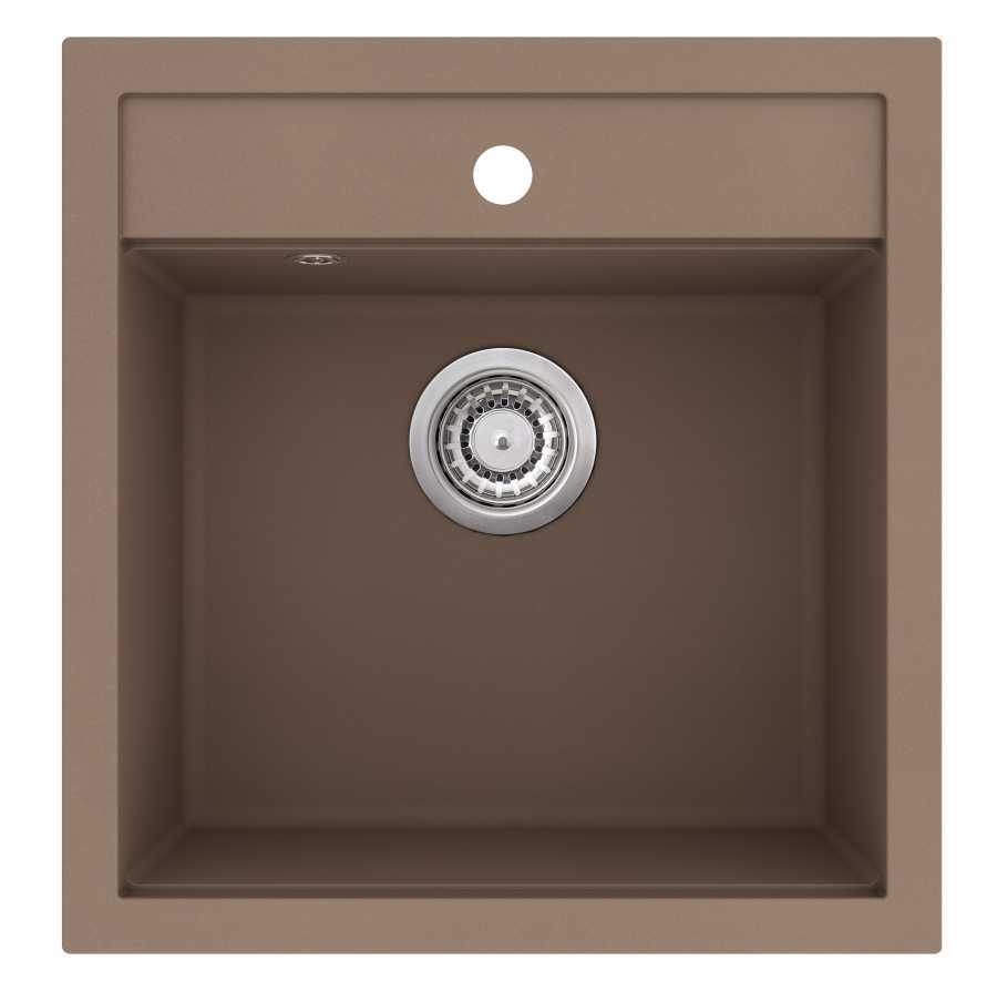 

Кухонная мойка Aquasanita Tesa SQT100W Warm Mocha 114 Мока