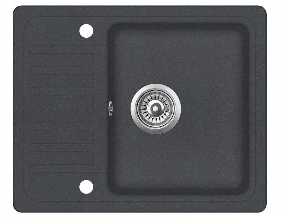 

Кухонная мойка Aquasanita Notus SQ102AW Graphite 222 Графит