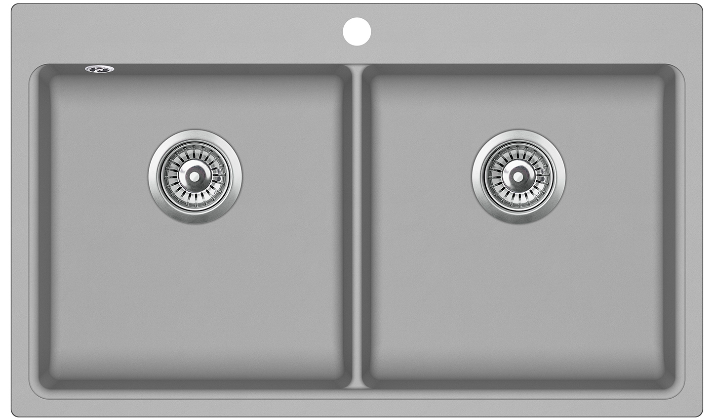 

Кухонная мойка Aquasanita Magna SQM200W Argent 220 Серый