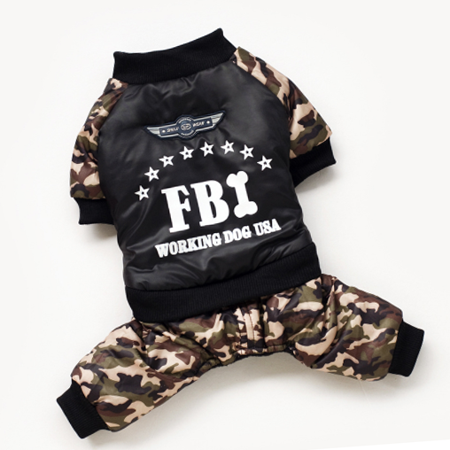 

Комбинезон для собак DogBaby FBI Camouflage S