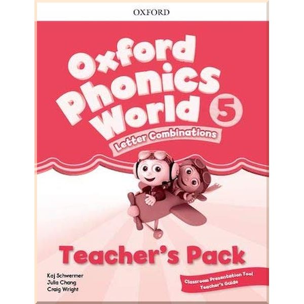 

Oxford Phonics World 5 Teacher's Pack with Classroom Presentation Tool. Julia Chang, Craig Wright. ISBN:9780194750615