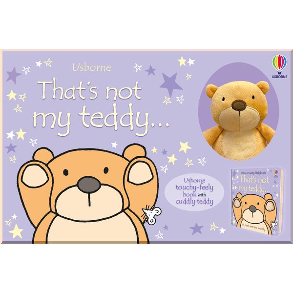 

Usborne That's Not My Teddy...book and toy. Fiona Watt. ISBN:9781801310468