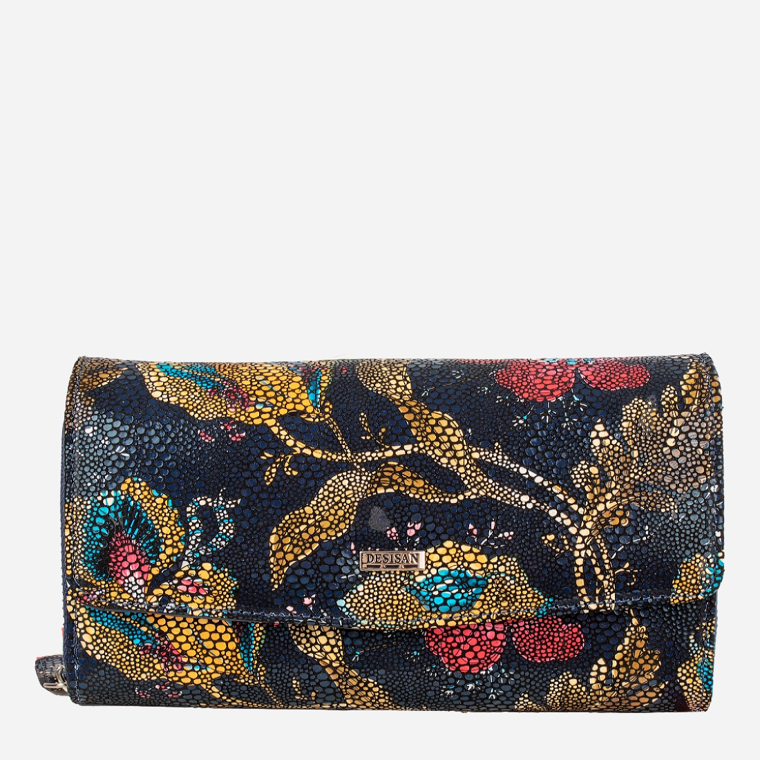 

Женский кошелек кожаный Desisan SHI152-415 Синий